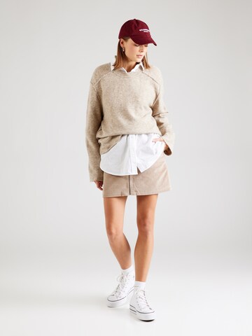 ABOUT YOU Sweater 'Birka' in Brown