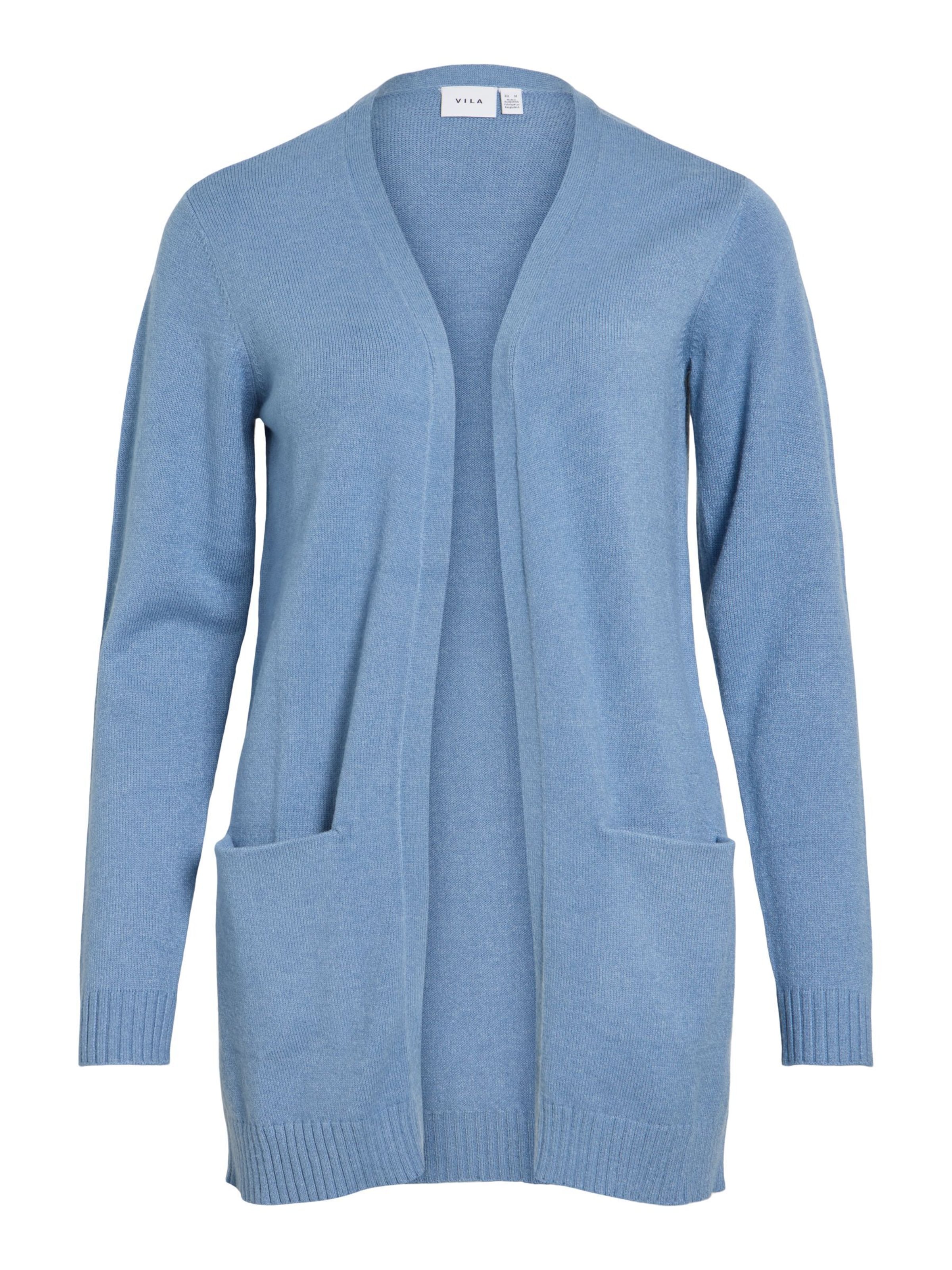 VILA Knit cardigan 'VIRil' in M in Blue, Item view