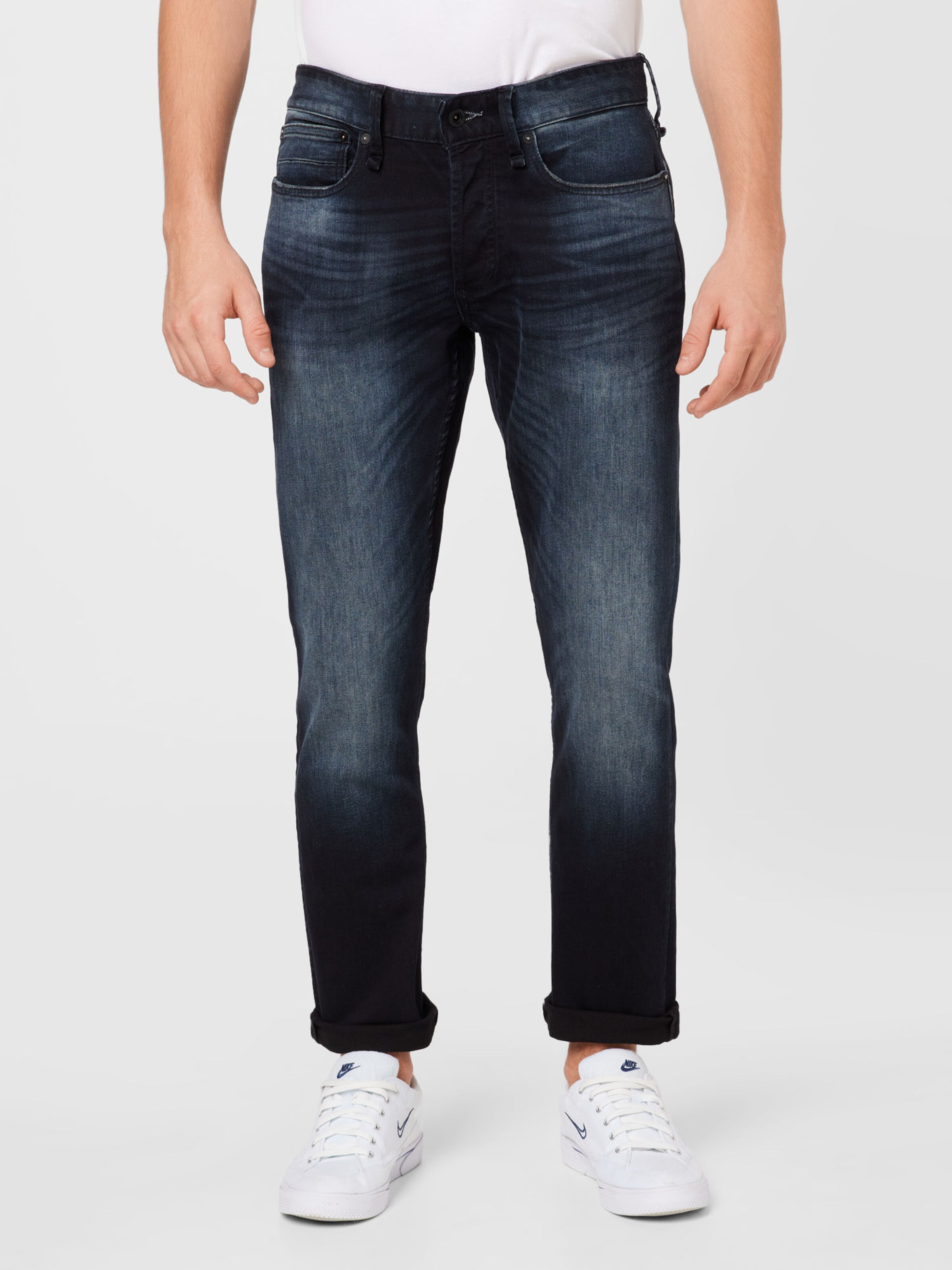 Premium Abbigliamento DENHAM Jeans RAZOR in Blu Scuro 