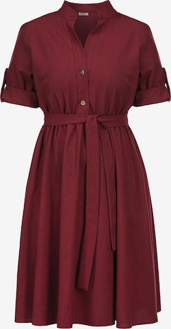 Karko Shirt Dress 'MARZANNA' in Red: front