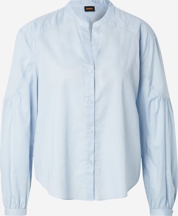 BOSS Bluse 'Berday' in Blau: Vorderseite