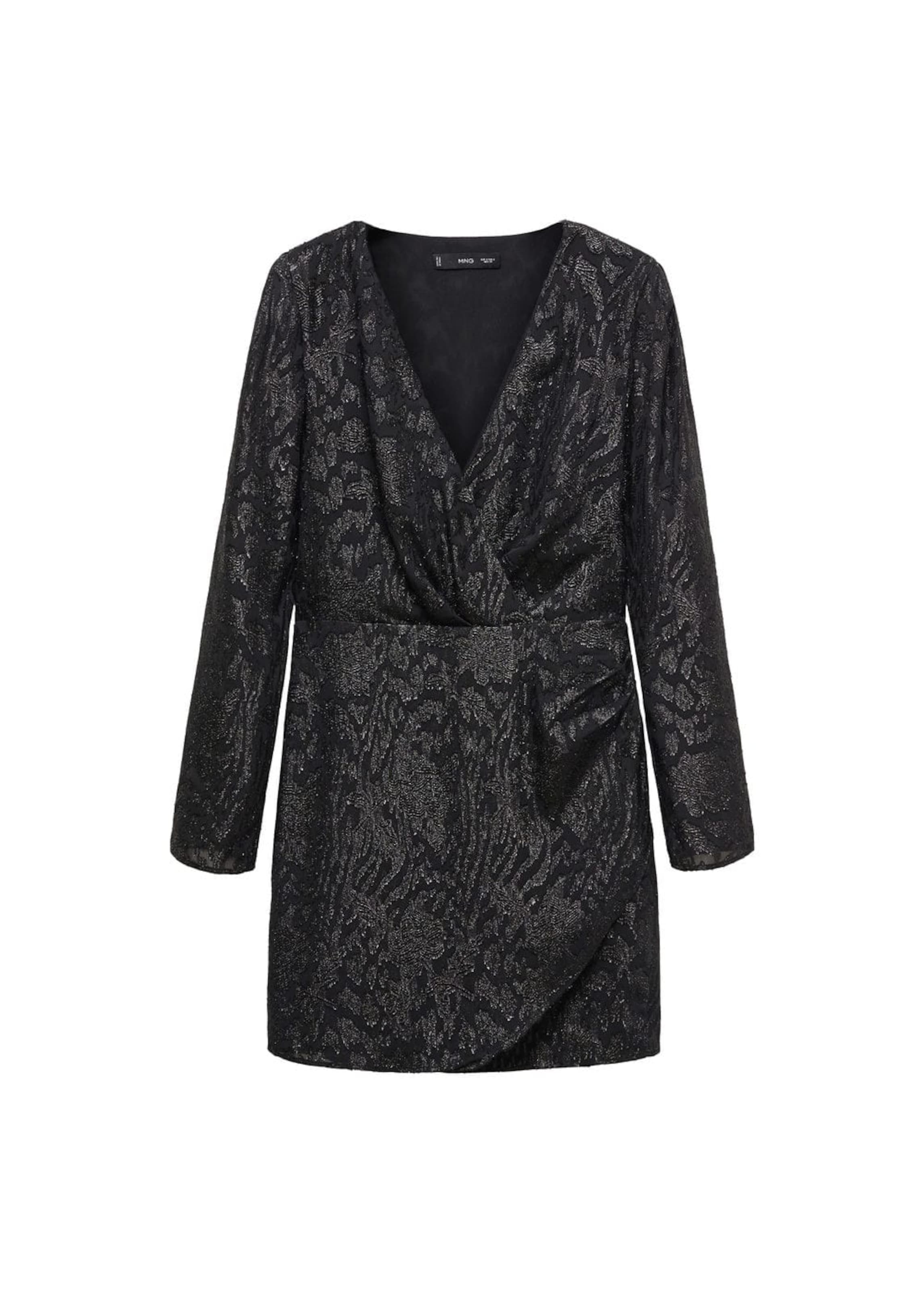 MANGO Šaty 'Glori' - antracitová / čierna, Produkt