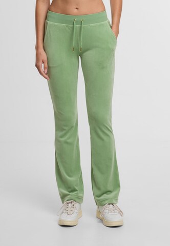 Juicy Couture Расклешенный Штаны 'Dach Cleo' в Зеленый: спереди