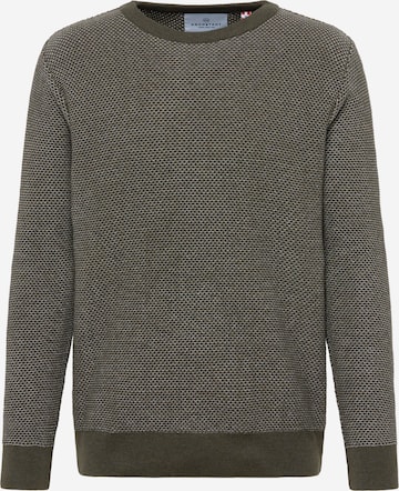 Kronstadt Regular fit Sweater 'Jameson' in Green: front