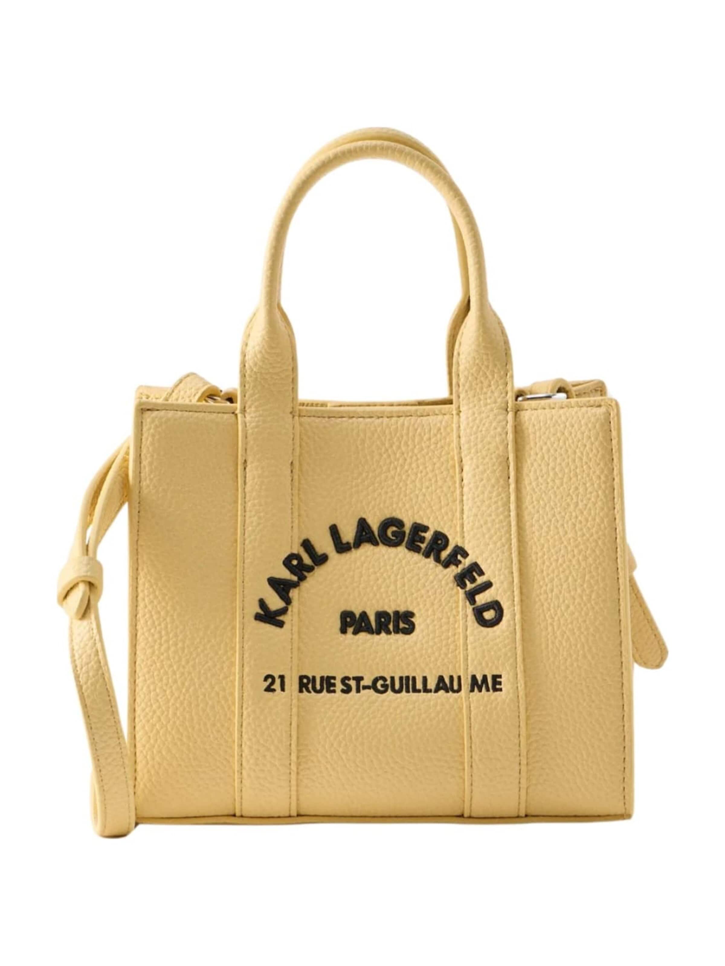 Shopper in One Size Karl Lagerfeld di colore giallo, Visualizzazione prodotti