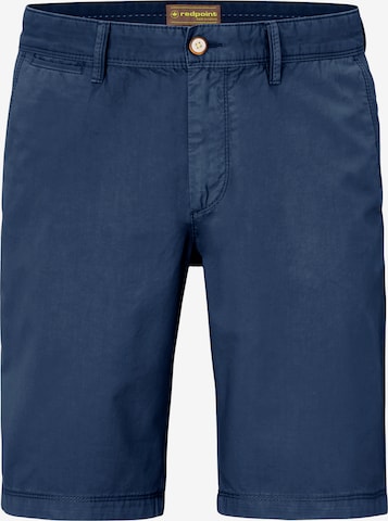 REDPOINT Chino Pants in Blue: front