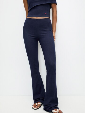 Pull&Bear Flared Farmer - kék