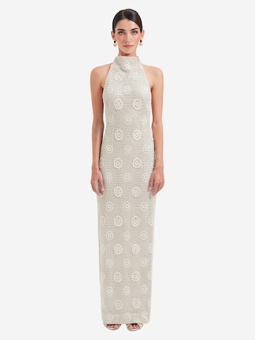 Robes en maille 'Collette' OW Collection en beige : devant