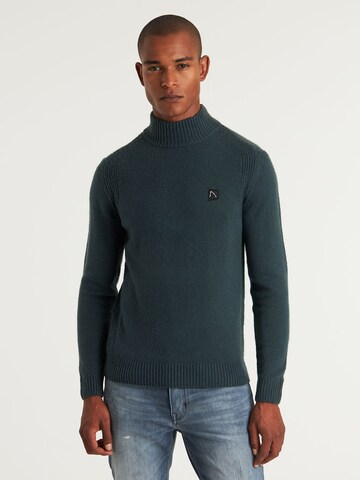 Pull-over 'Trace Mock' CHASIN' en vert : devant
