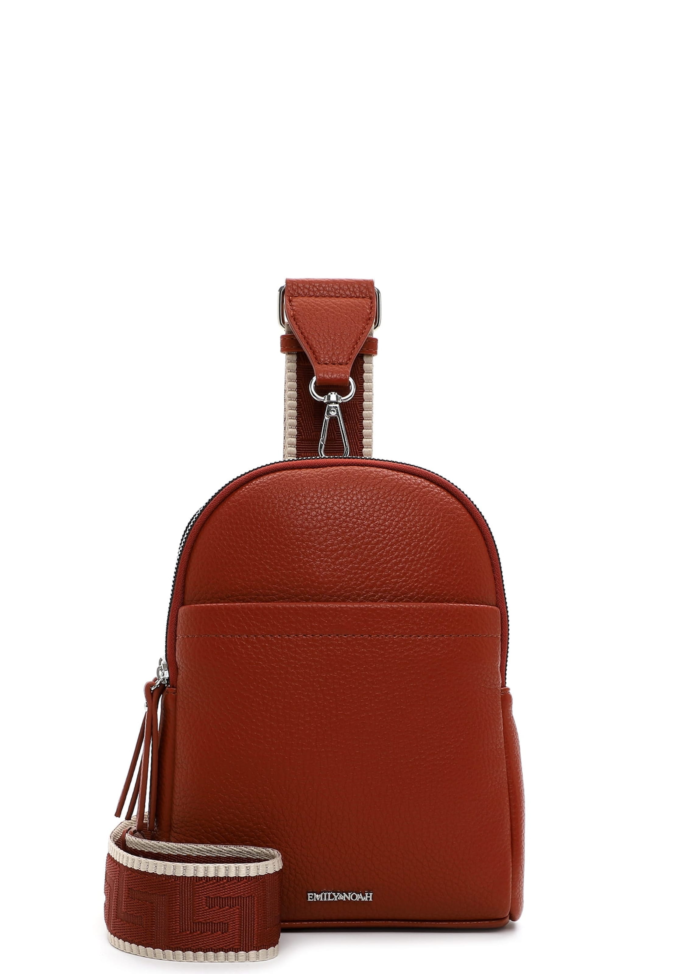 Sac à bandoulière 'Elena' Emily & Noah en rouge : devant