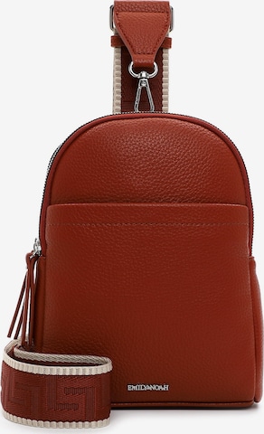 Sac bandoulière 'Elena' Emily & Noah en rouge : devant