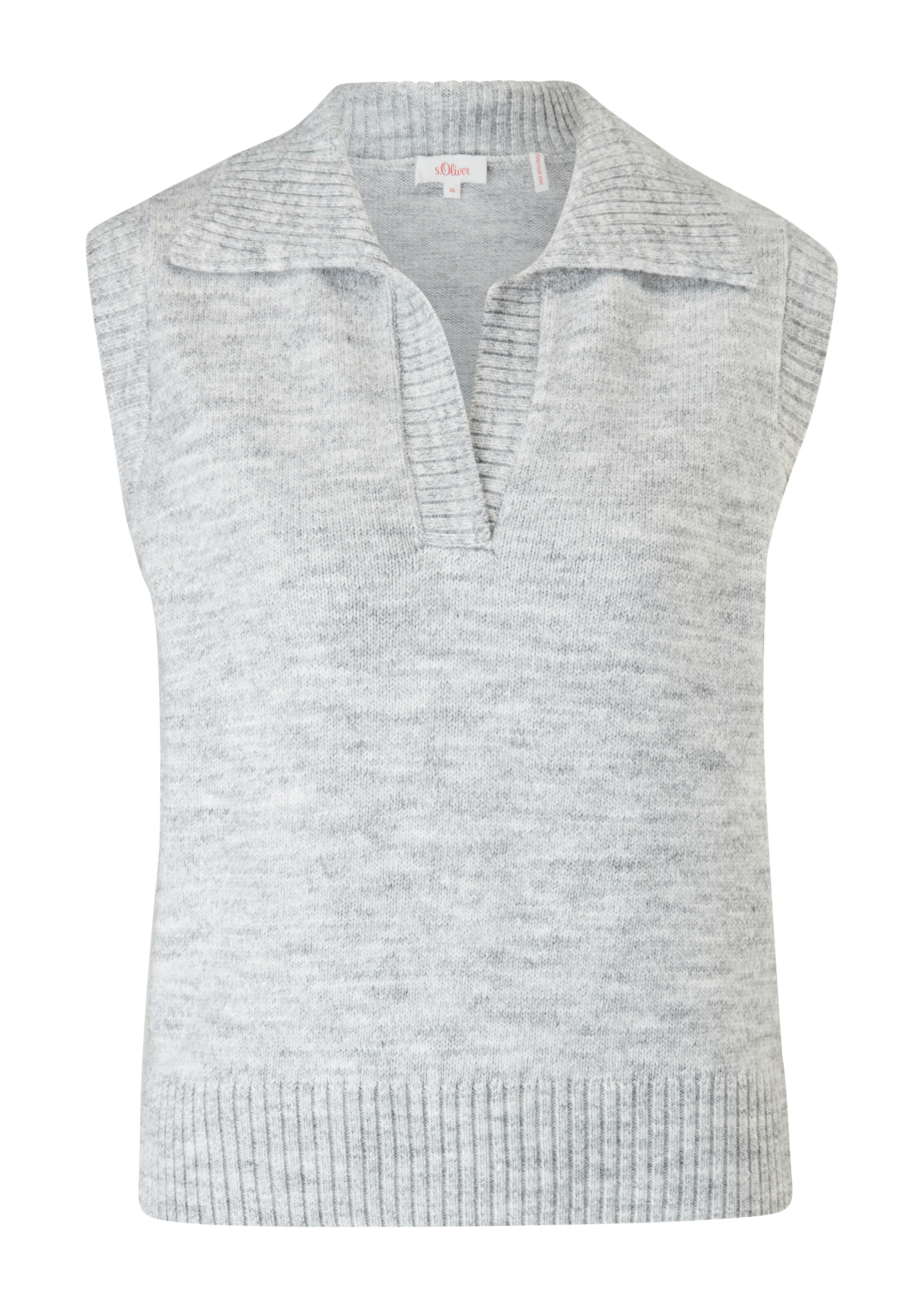 Pull-over s.Oliver en gris : devant