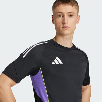T-Shirt fonctionnel 'Tiro 25 Competition' ADIDAS PERFORMANCE en noir