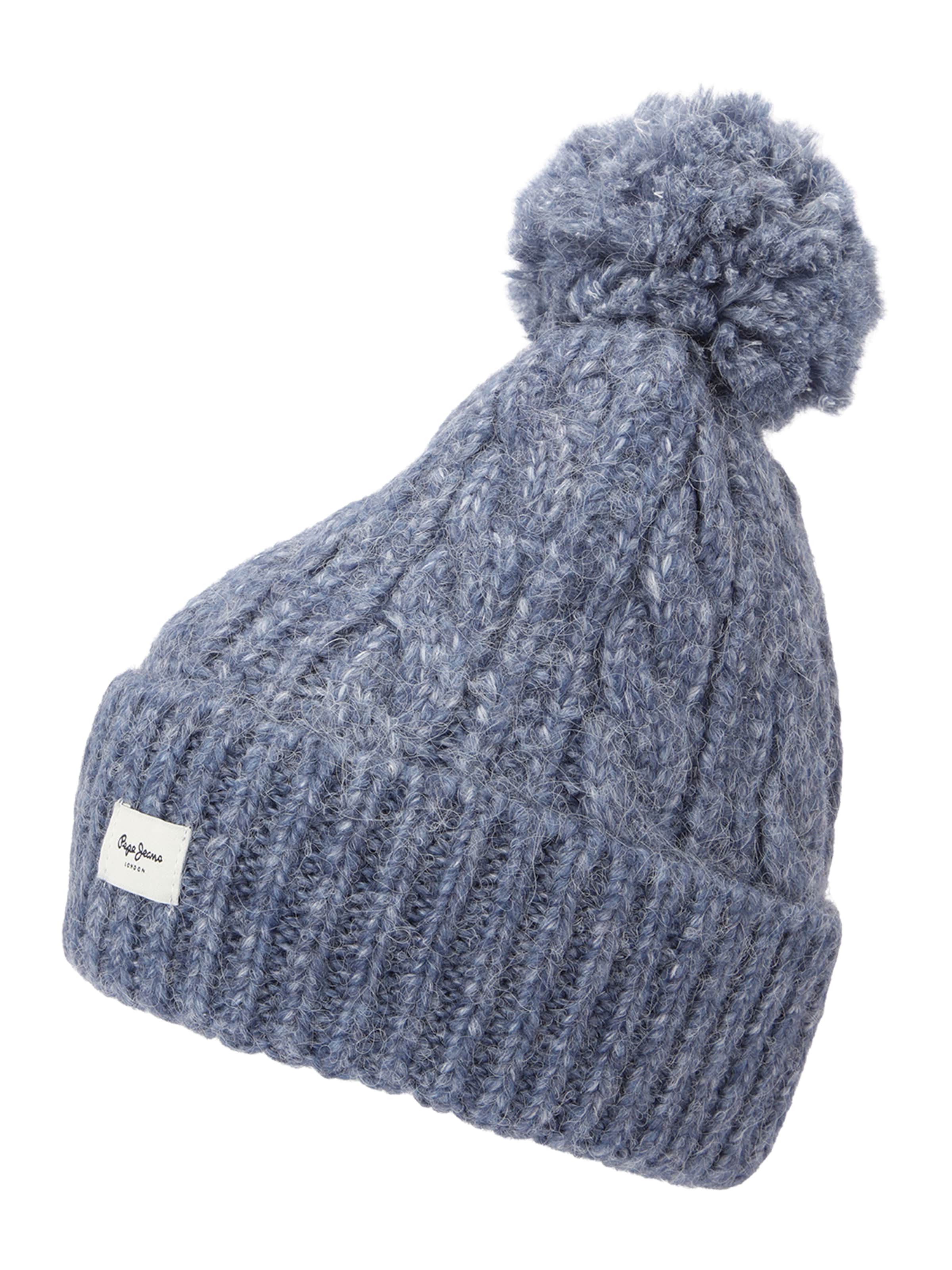 Bonnet 'FIONA' Pepe Jeans en bleu : devant