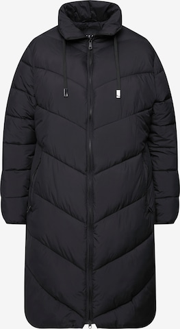 Ulla Popken Functionele mantel in Zwart: voorkant