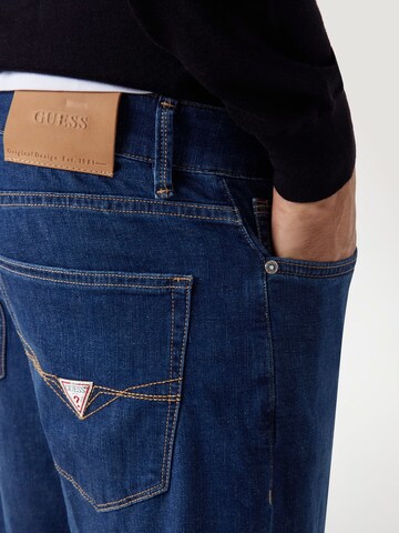 GUESS Slimfit Jeans 'Angels' in Blauw