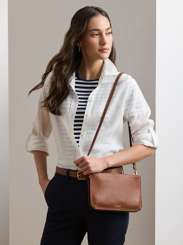 Borsa a tracolla 'LANDYN' di Lauren Ralph Lauren in marrone