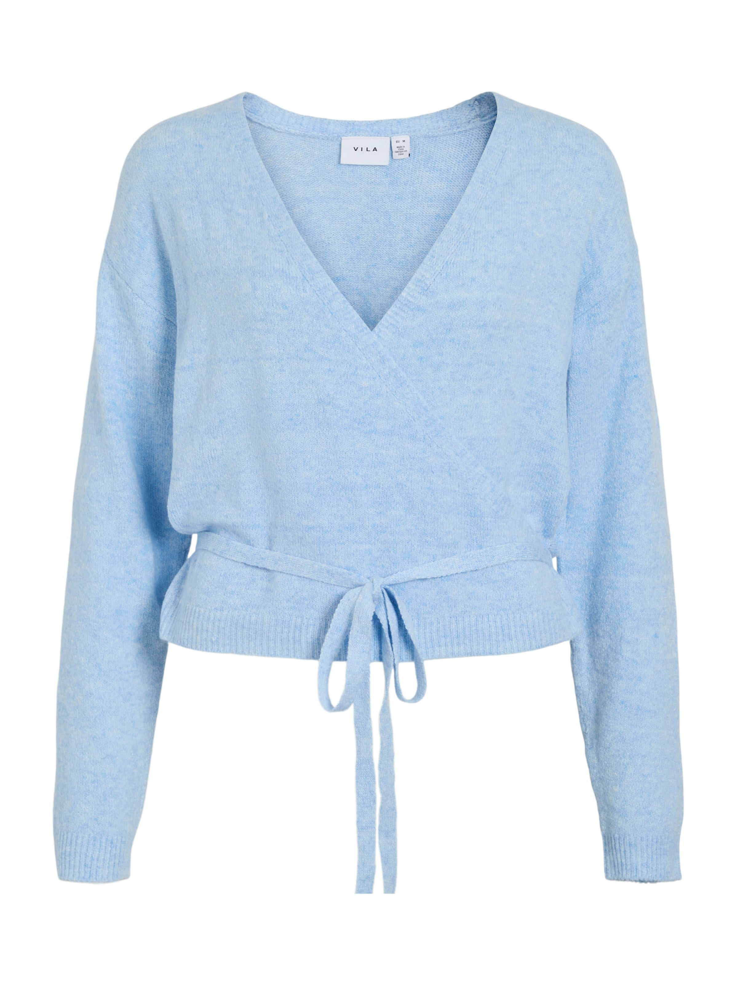 VILA Tröja 'VILOLO' i blå: framsida