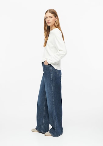 s.Oliver Wide leg Jeans 'Suri' in Blauw: zijkant