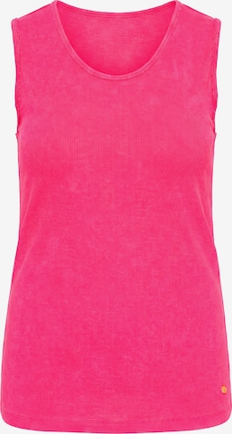 Angel of Style Top in Pink: front