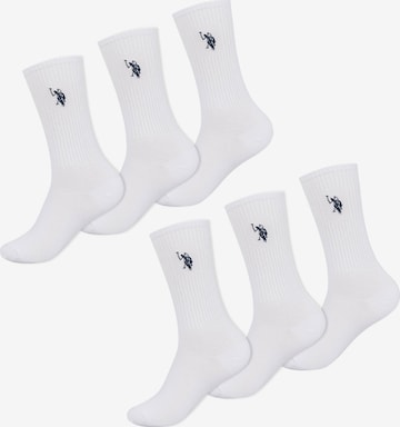 U.S. POLO ASSN. Socken in Weiß: Vorderseite
