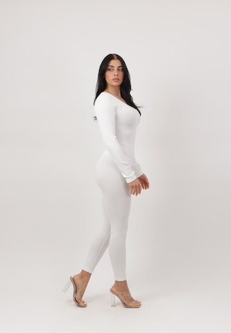 Elara Jumpsuit i hvid