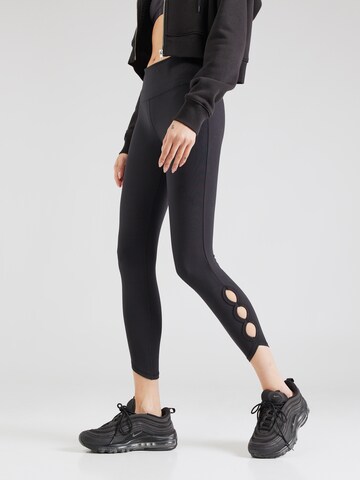 Coupe slim Pantalon de sport 'KYLA' Marika en noir : devant