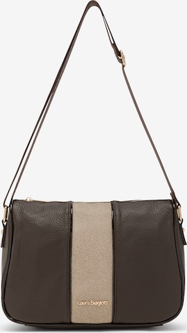 Borsa a tracolla 'Gillman 2' di Laura Biagiotti in marrone: frontale