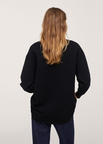 MANGO Pullover 'Maker' in Schwarz