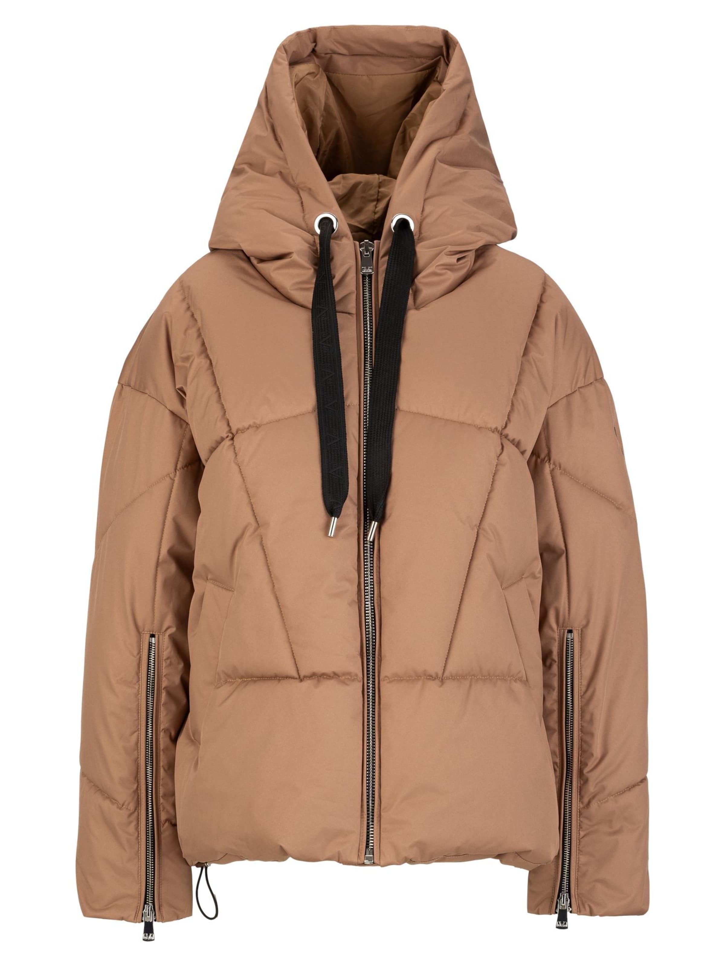 19V69 ITALIA Jacke 'Chiara' in Braun: Vorderseite