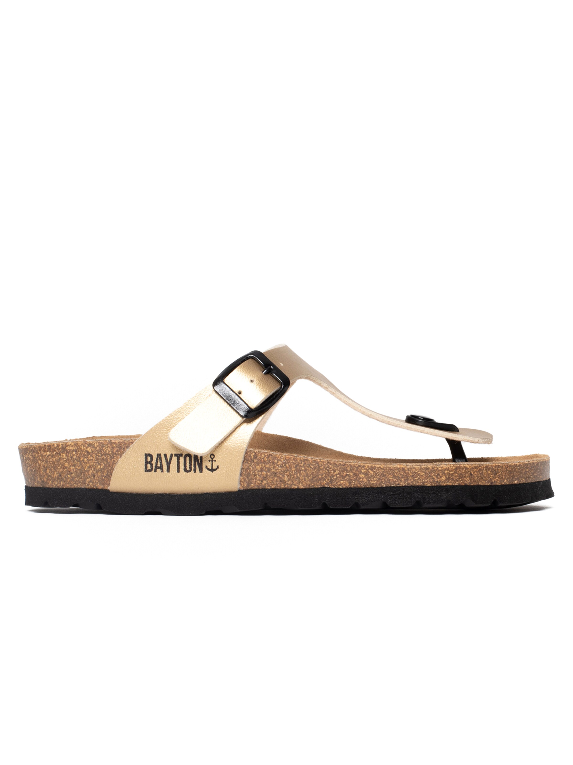 Bayton Босоножки через палец 'Mercure' в Золотой