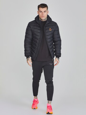 SikSilk Between-season jacket in Black