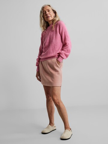 Y.A.S Sweter 'JULIETTA' w kolorze różowy