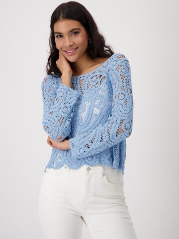 monari Pullover in Blau: Vorderseite