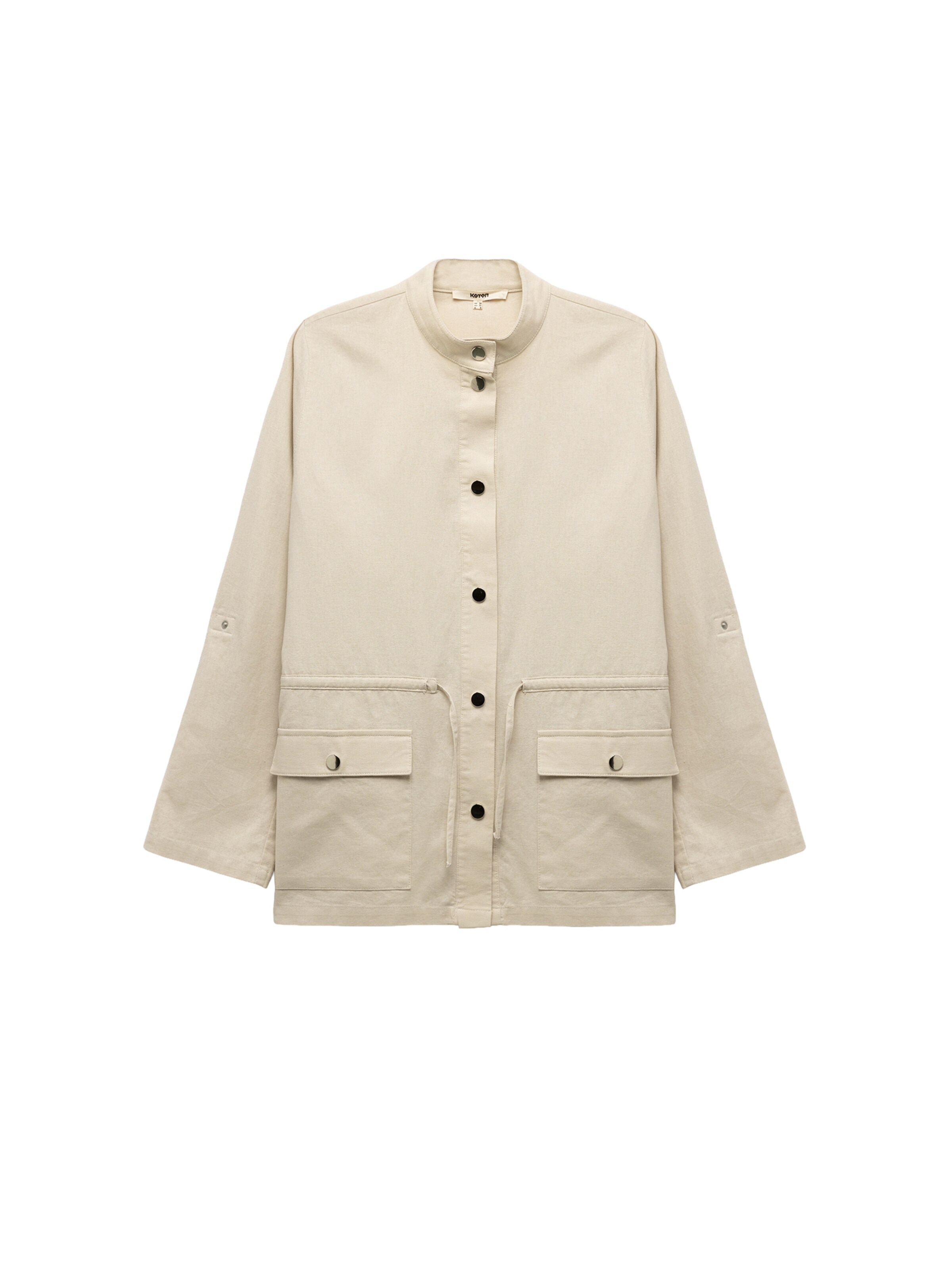 Koton Tussenjas in Beige: voorkant