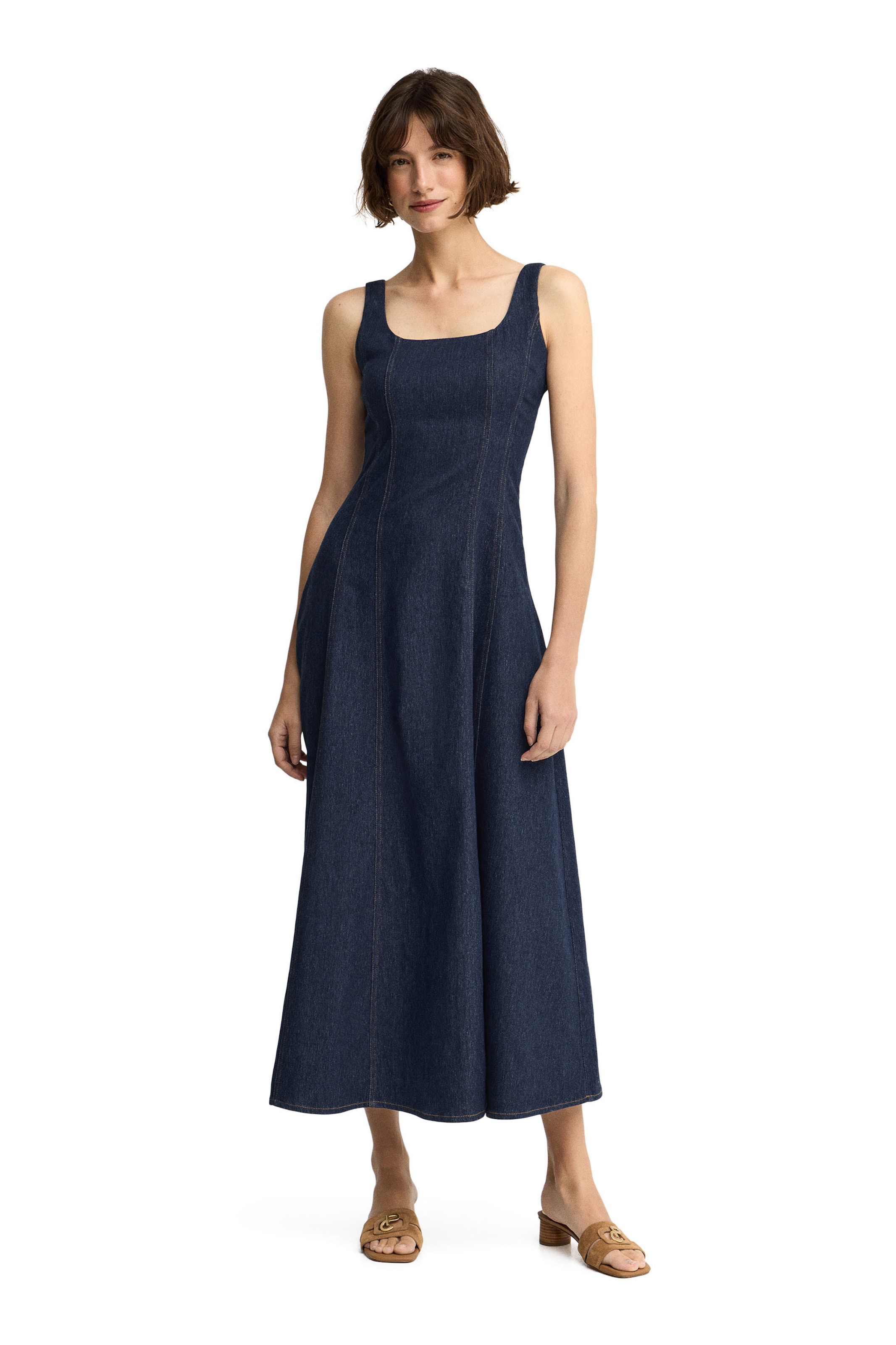 Polo Club Dress in Blue: front