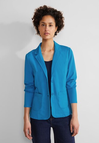 STREET ONE Blazer in Blue: front