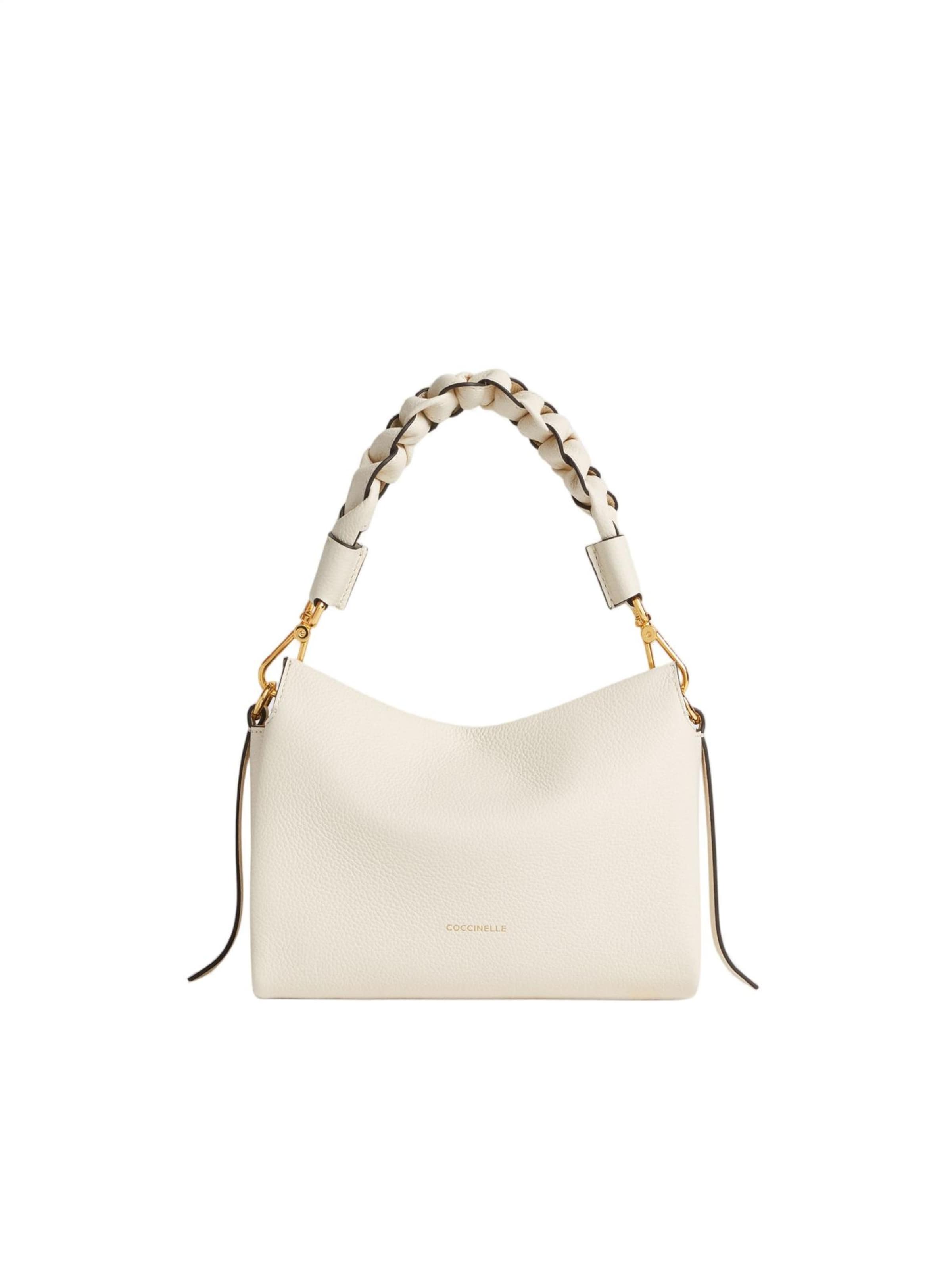 Coccinelle - Bolso de mano 'COCCINELLE Boheme S26' en blanco: frente