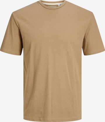 JACK & JONES Shirt in Beige: voorkant