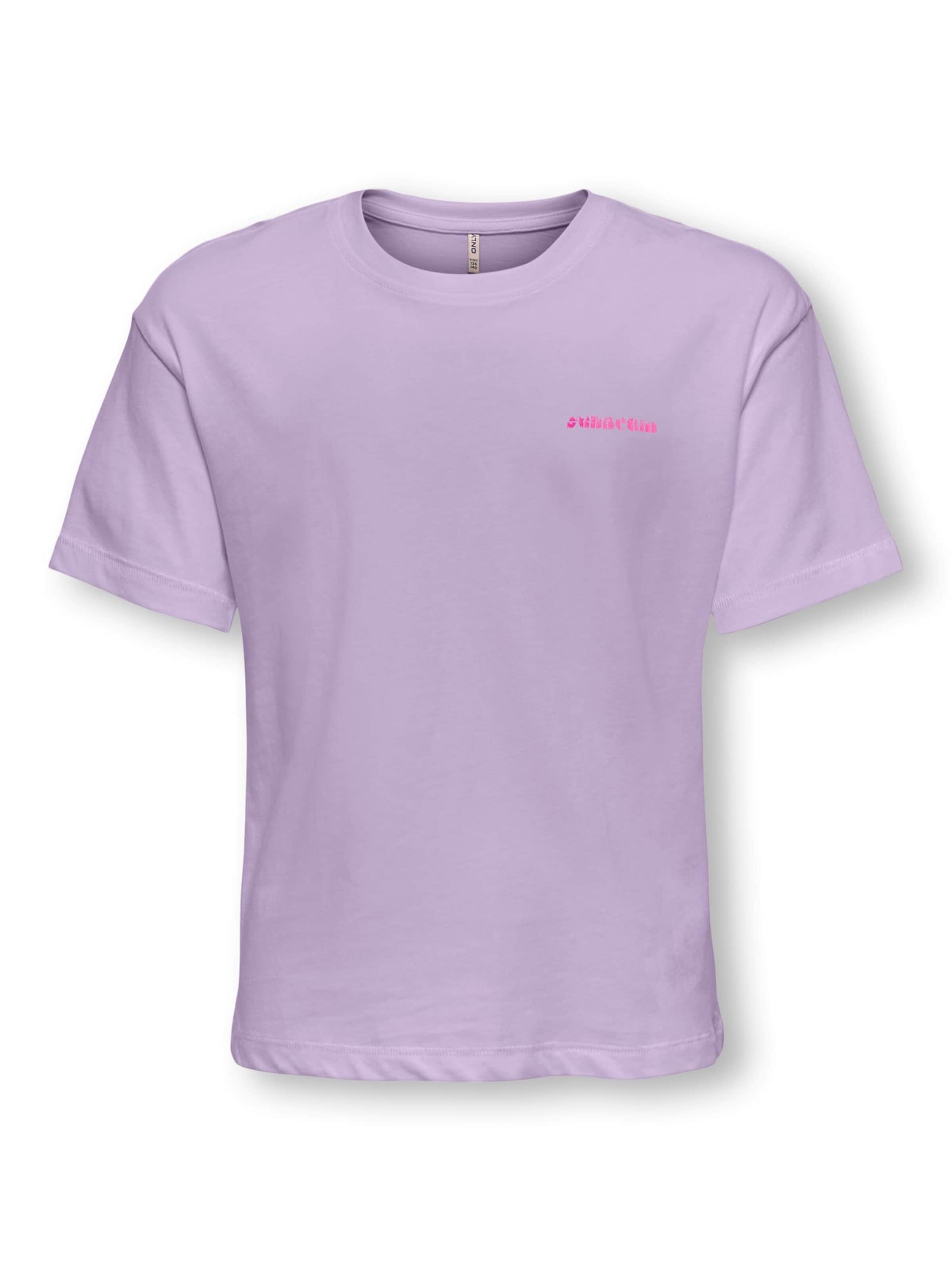 ONLY Shirt 'Ruth' in Lila: voorkant