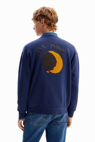 Desigual Sweatshirt 'Moon flower' in Blau