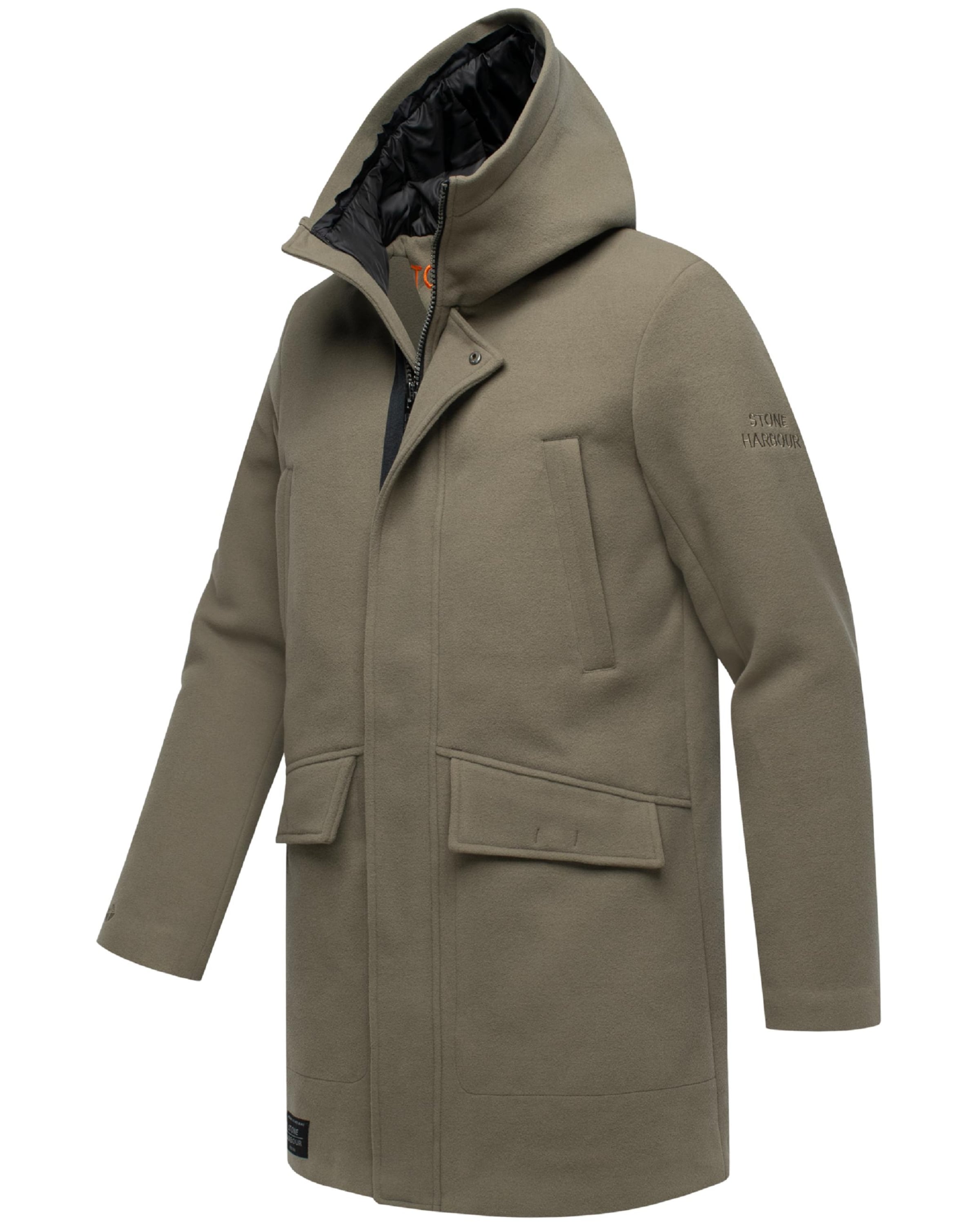 Cappotto invernale 'Fenroos' di STONE HARBOUR in marrone