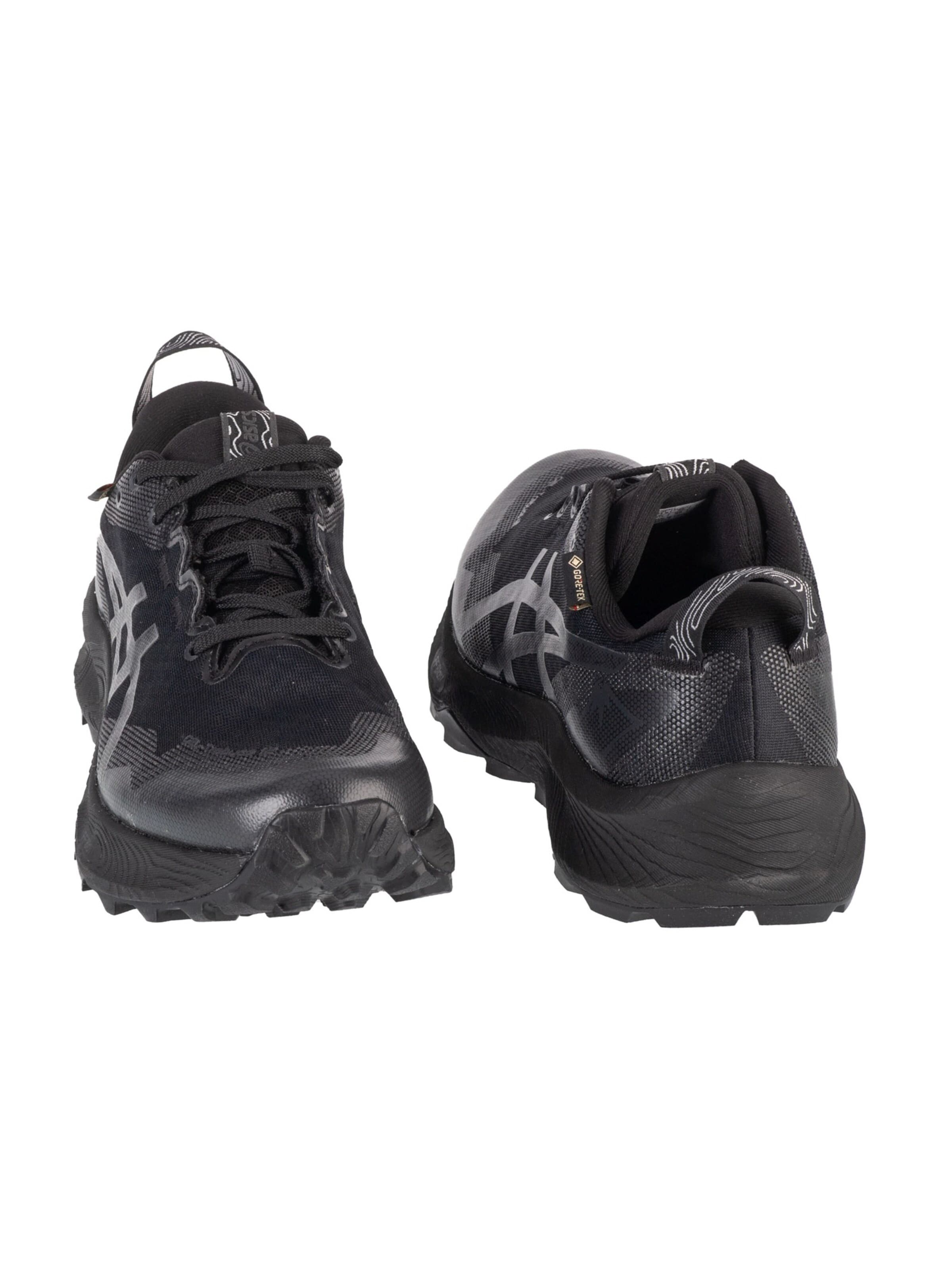 Chaussure de course 'Gel-Trabuco 12 GTX' ASICS en noir