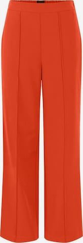 PIECES Trousers 'PCBOZZY' in Orange: front