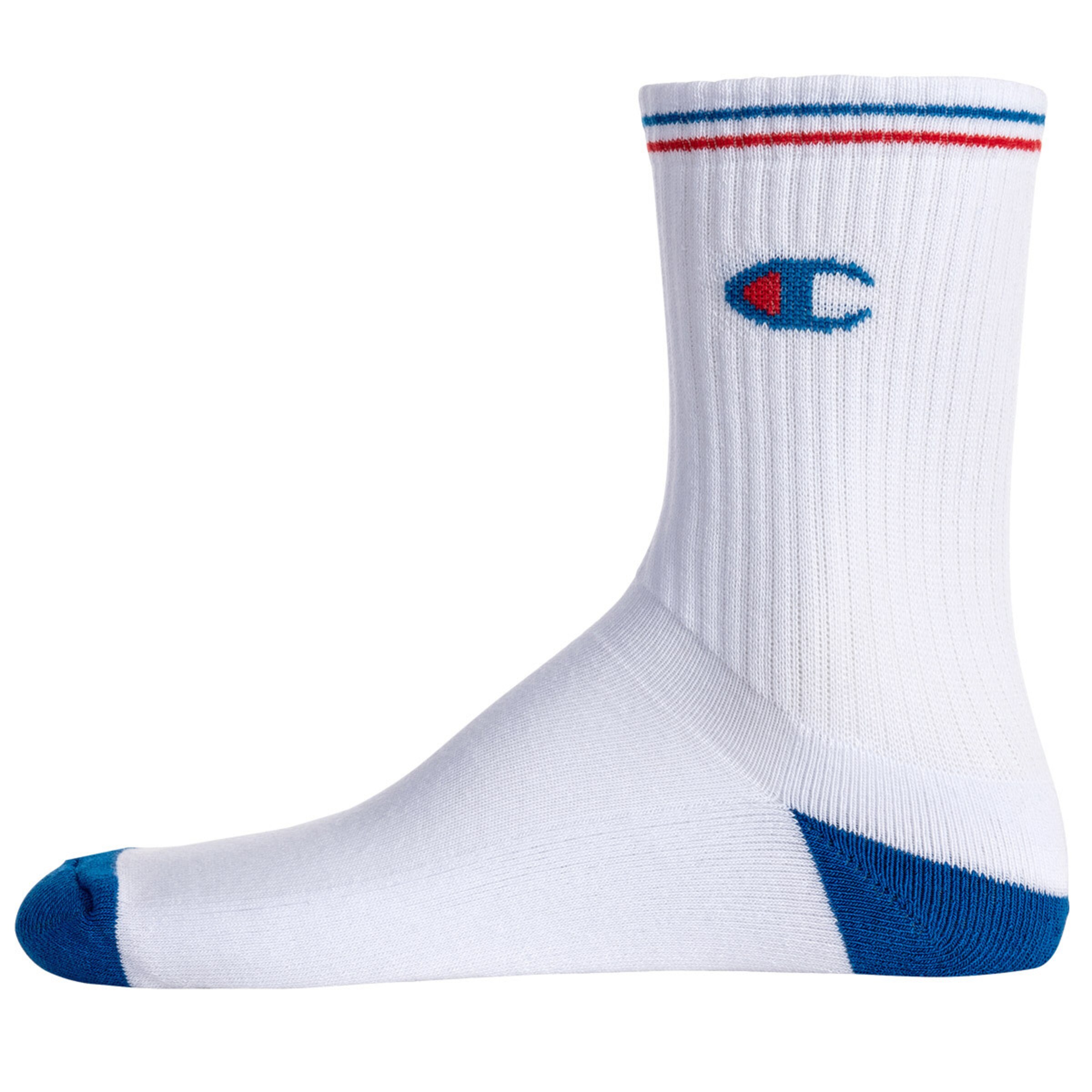 Calzino di Champion Authentic Athletic Apparel in bianco