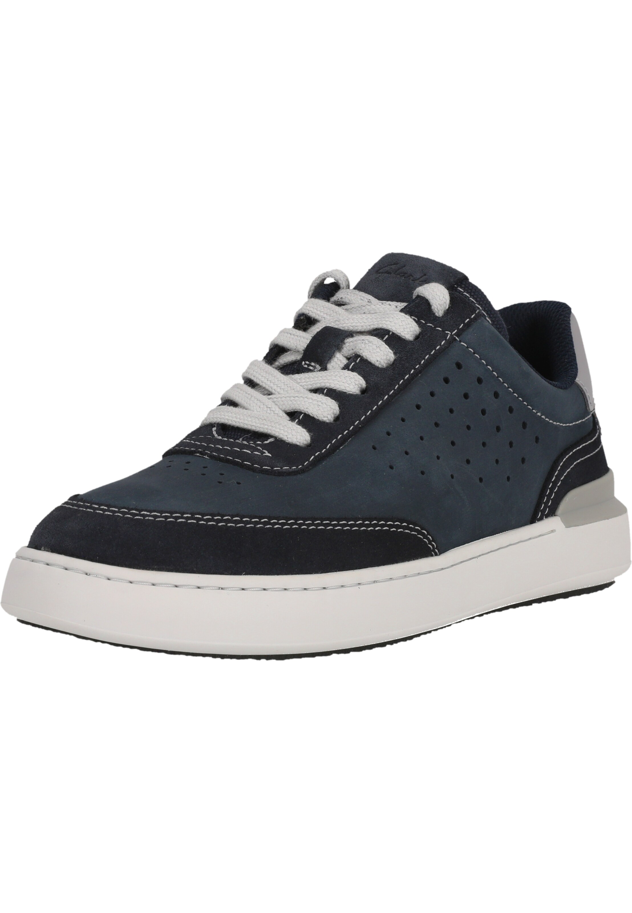 CLARKS Sneakers laag 'Courtlite' in Blauw: voorkant