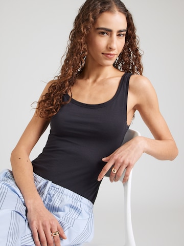 Hunkemöller Trikó és alsó póló - fekete: elől