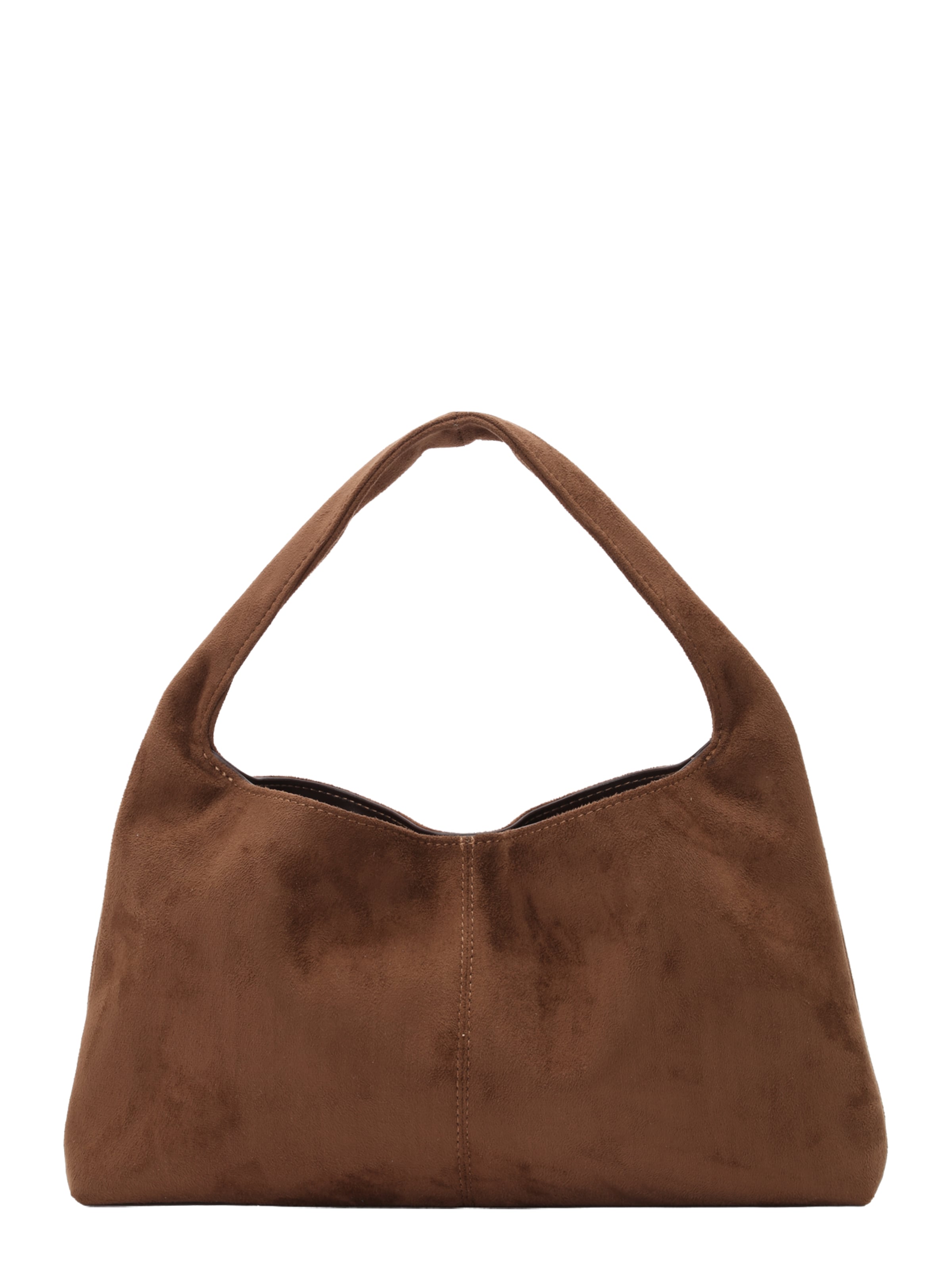 CITA MAASS Skuldertaske 'SUEDE BAG' i brun