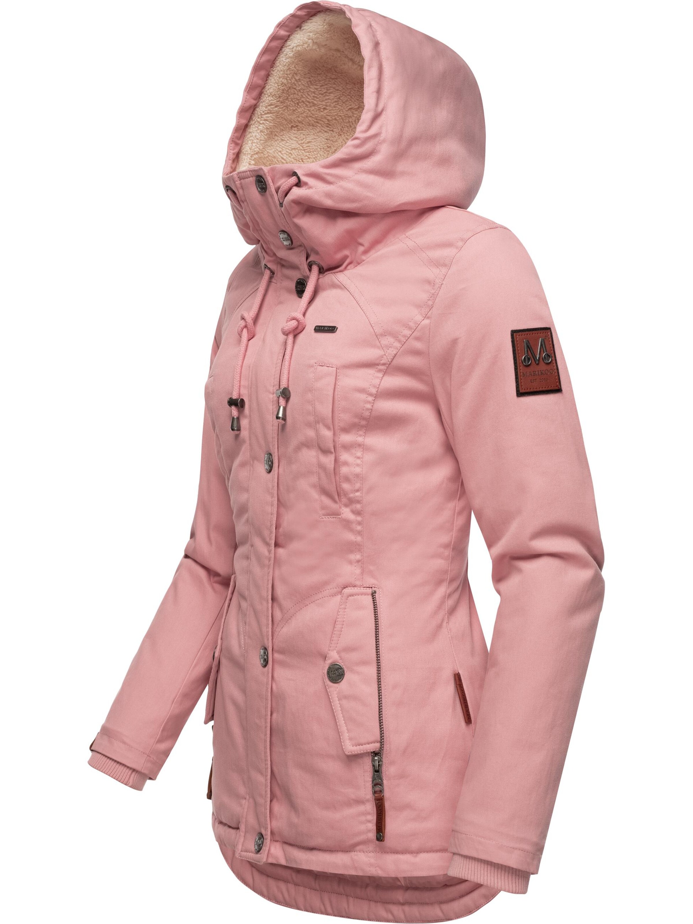 MARIKOO Winterparka 'Bikoo' in Roze