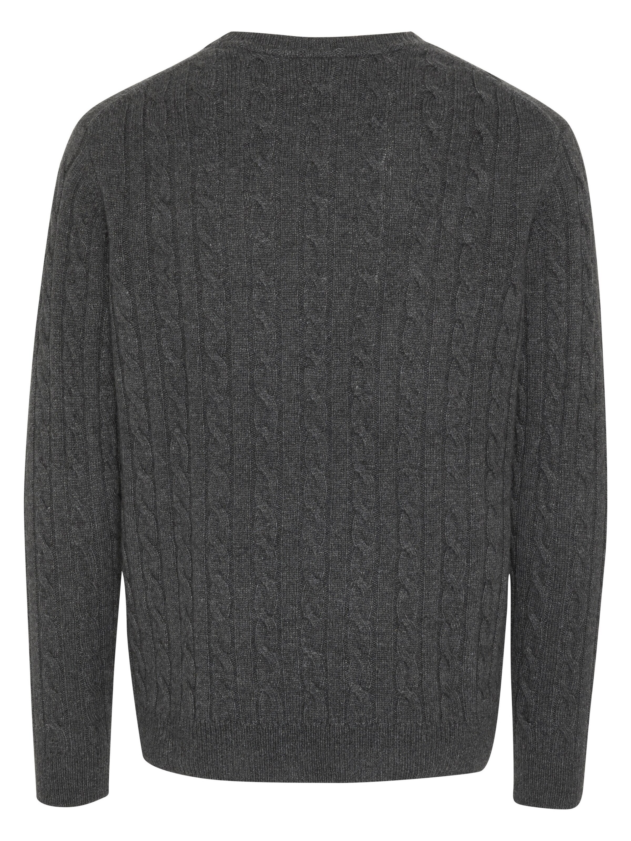 Polo Sylt Pullover in Grau
